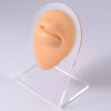 Fashion Geometric Silica Gel Simulation No Inlaid Stereo Ear Model