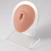 Fashion Geometric Silica Gel Simulation No Inlaid Stereo Ear Model