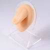 Fashion Geometric Silica Gel Simulation No Inlaid Stereo Ear Model