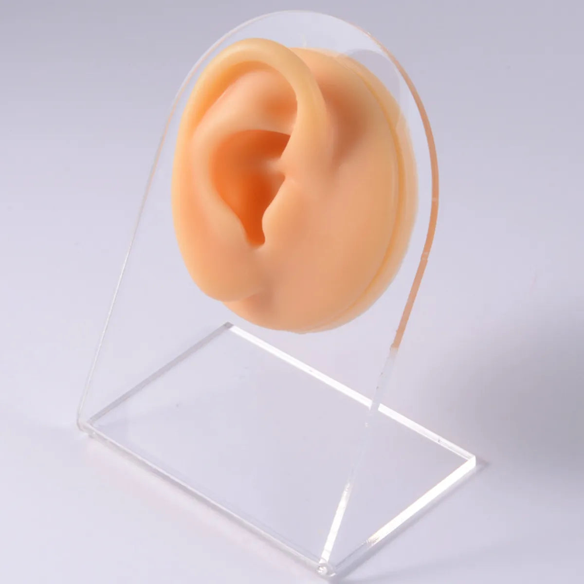 Fashion Geometric Silica Gel Simulation No Inlaid Stereo Ear Model