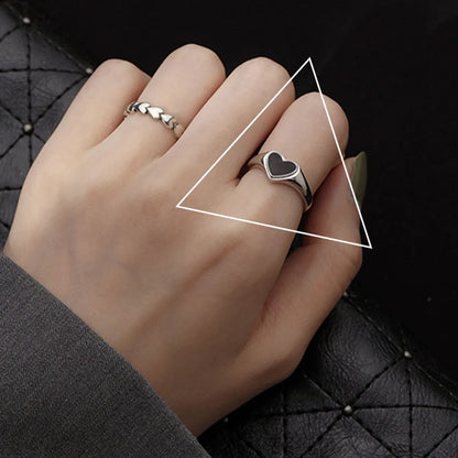 Fashion Geometric Copper Plating White Gold Plated Silver Plated Women'S Open Ring