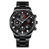 Fashion Geometric Single Folding Buckle Quartz Men'S Watches