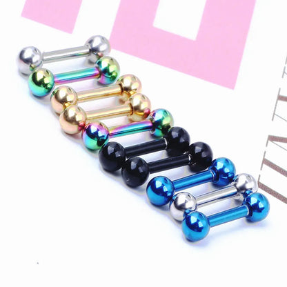 Fashion Geometric Stainless Steel Earrings Ear Studs 1 Piece