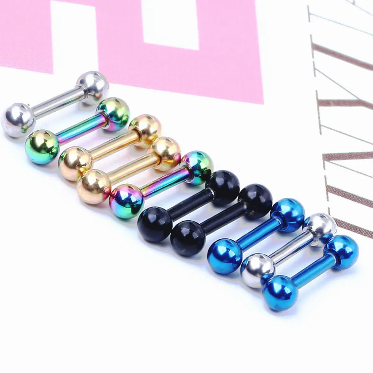 Fashion Geometric Stainless Steel Earrings Ear Studs 1 Piece