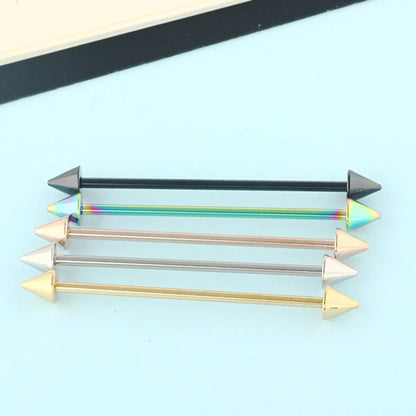 Fashion Geometric Stainless Steel Metal Ear Studs 1 Piece