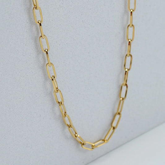 Fashion Geometric Stainless Steel Necklace Gold Plated Stainless Steel Necklaces