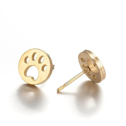 Fashion Geometric Stainless Steel Plating Ear Studs 1 Pair