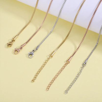 Fashion Geometric Stainless Steel Plating Jewelry Accessories 1 Piece