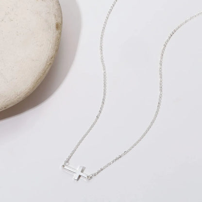 Fashion Geometric Stainless Steel Plating Necklace 1 Piece