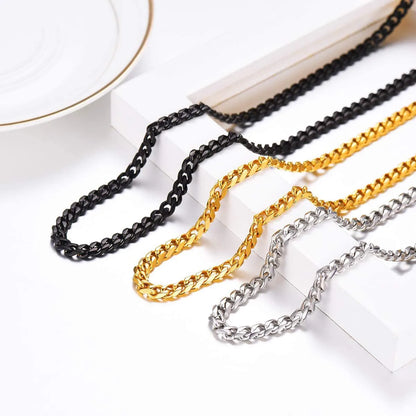 Fashion Geometric Stainless Steel Plating Necklace 1 Piece