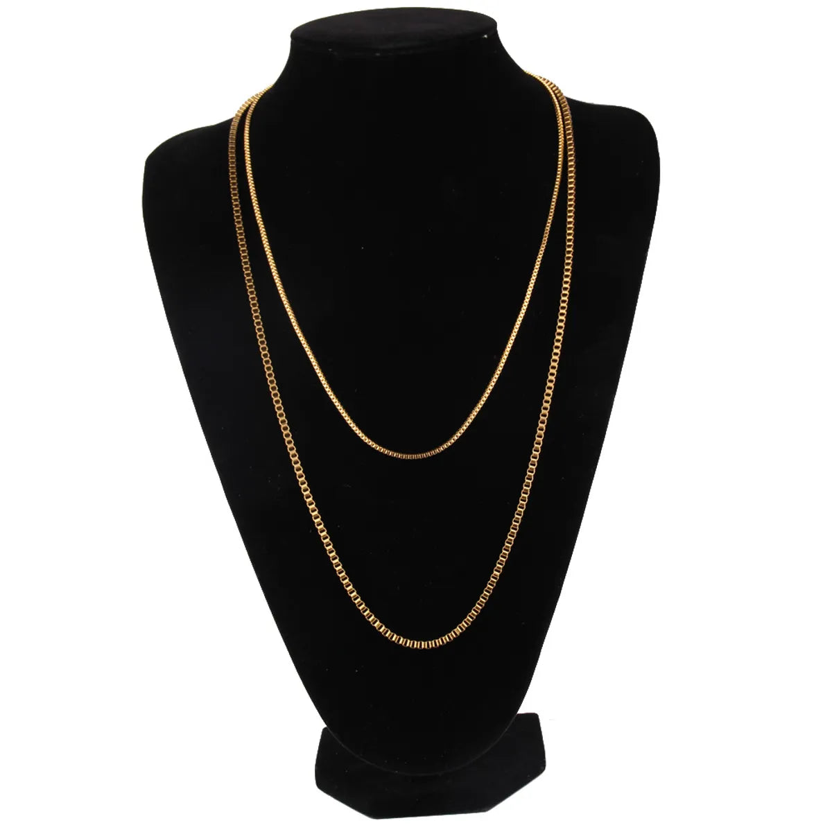 Fashion Geometric Stainless Steel Plating Necklace 1 Piece