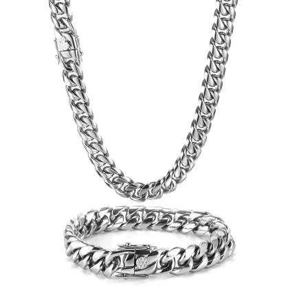 Fashion Geometric Stainless Steel Plating Necklace 1 Piece