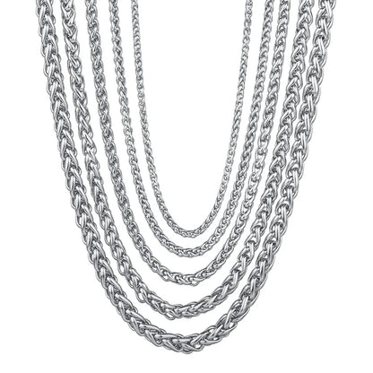 Fashion Geometric Stainless Steel Plating Necklace 1 Piece