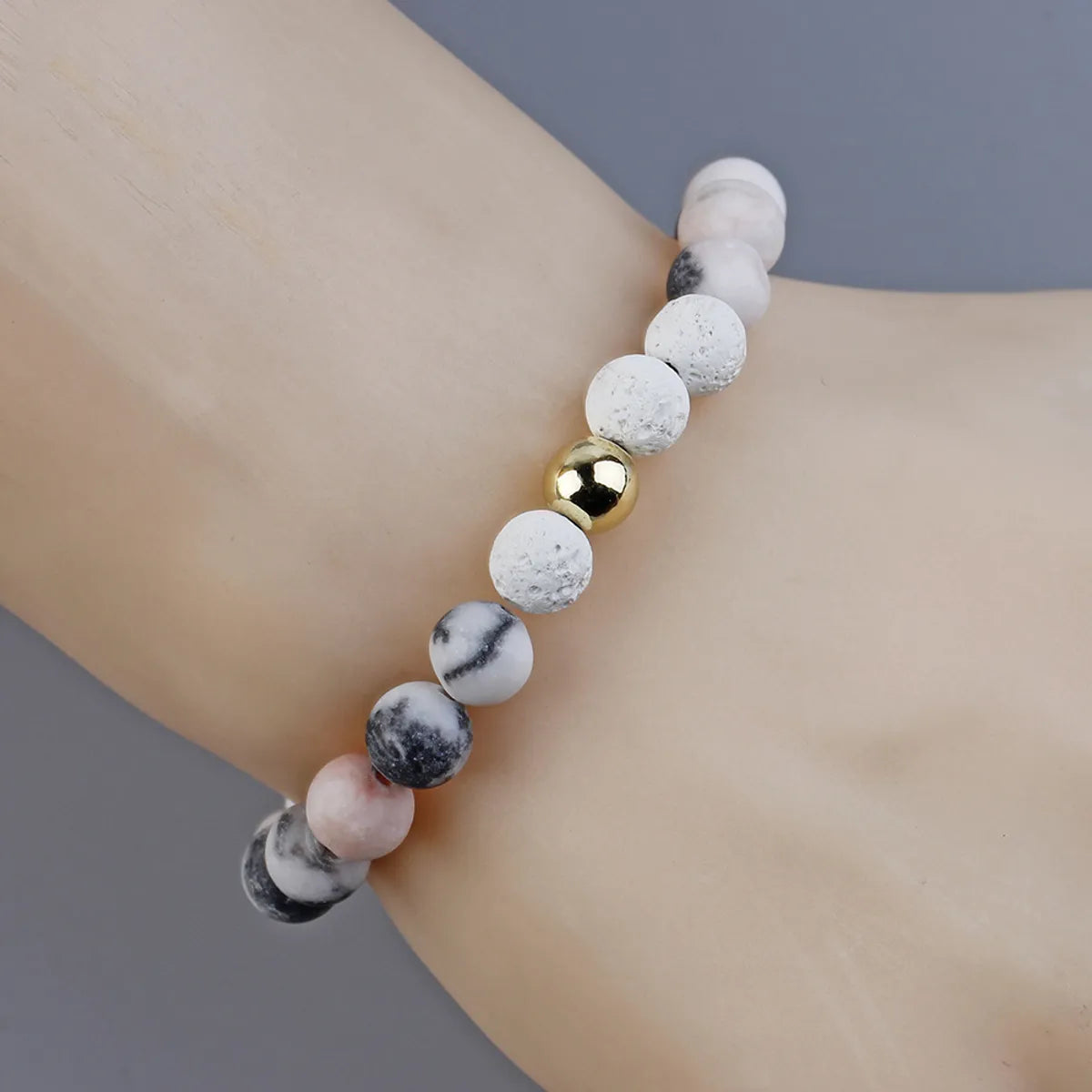 Fashion Geometric Stone Beaded Unisex Bracelets