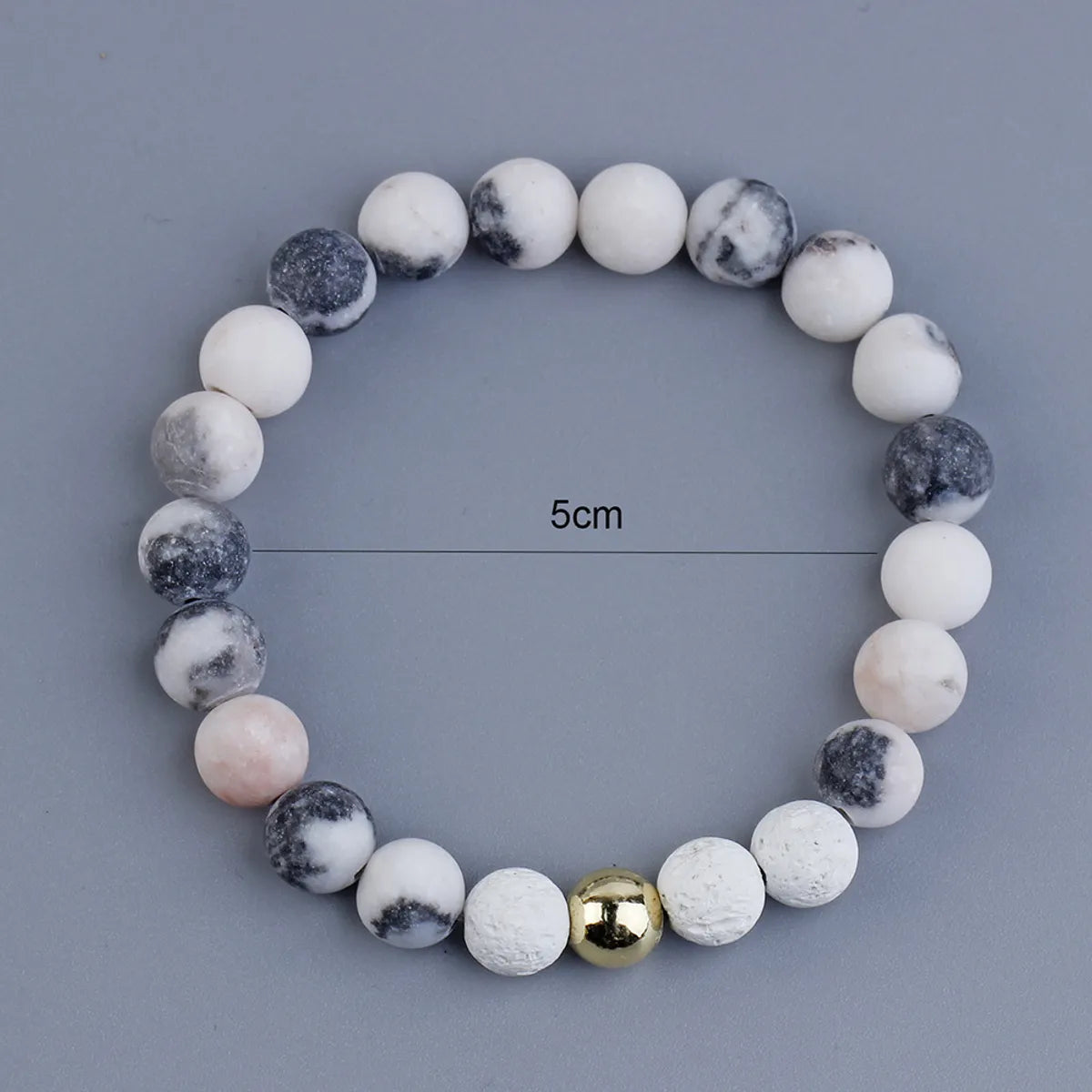 Fashion Geometric Stone Beaded Unisex Bracelets