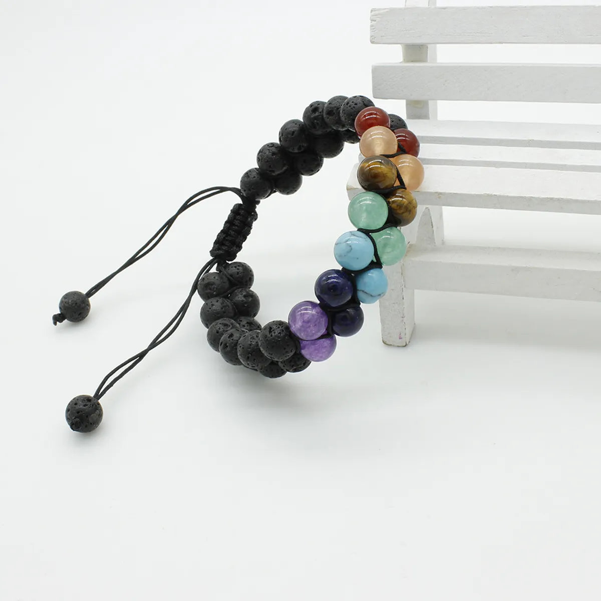 Fashion Geometric Stone Braid Bracelets