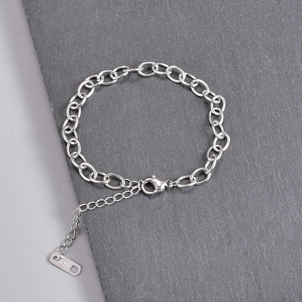 Fashion Geometric Titanium Steel Plating Bracelets