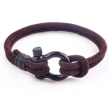 Fashion Geometric Titanium Steel Knitting Unisex Bracelets 1 Piece