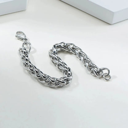 Fashion Geometric Titanium Steel Metal Bracelets 1 Piece