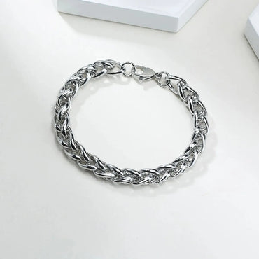 Fashion Geometric Titanium Steel Metal Bracelets 1 Piece