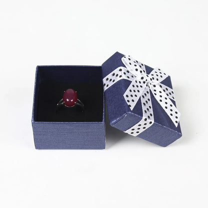 Fashion Gift Ring Earrings Display Jewelry Accessories Packing Box