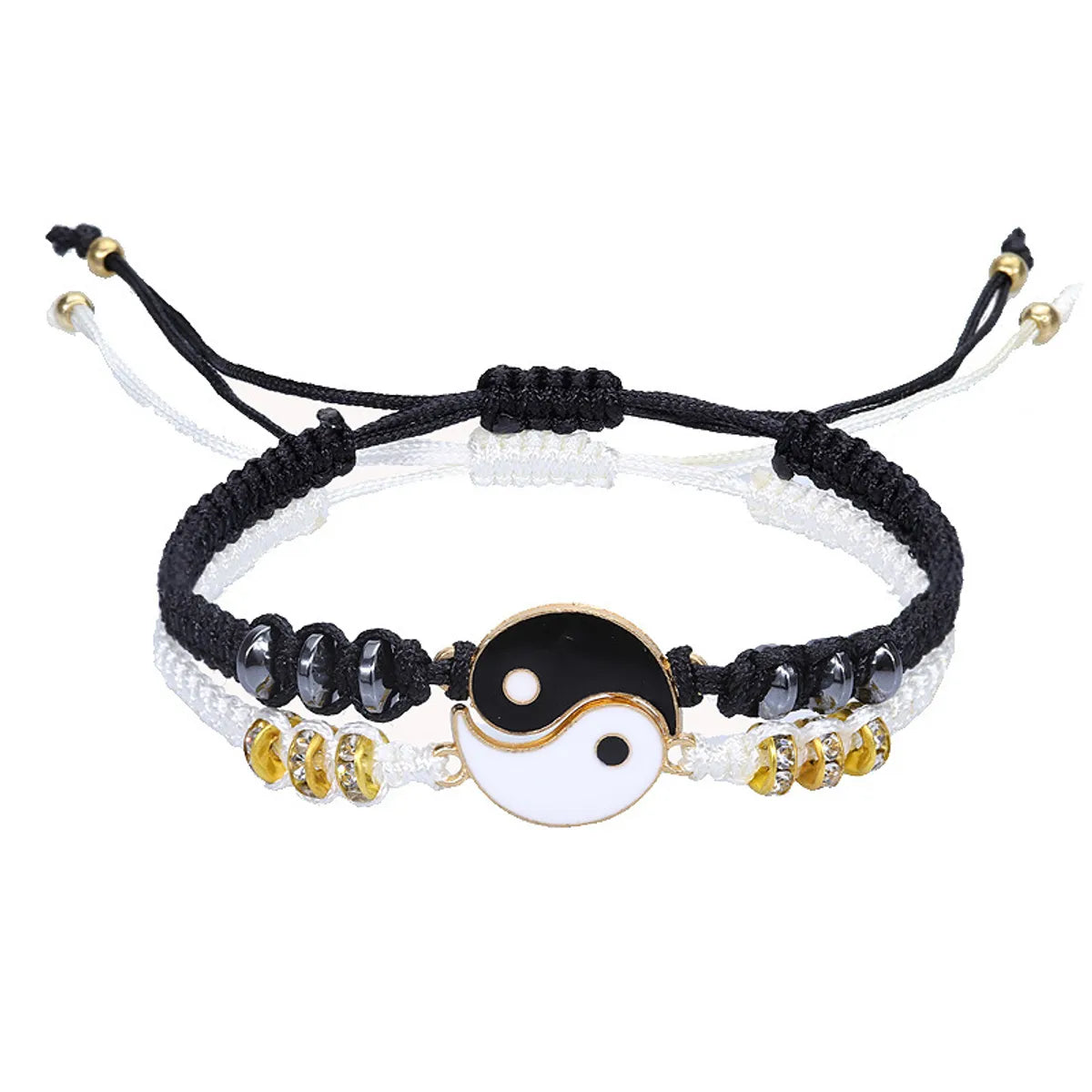 Fashion Gossip Alloy Rope Enamel Unisex Bracelets