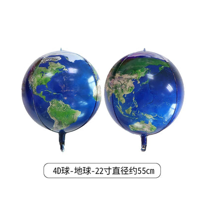 Fashion Gradient Football 4d Balloon Decoration