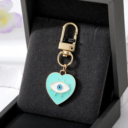 Fashion Heart Shape Alloy Bag Pendant Keychain 1 Piece