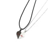 Fashion Heart Shape Alloy Plating Unisex Pendant Necklace 1 Piece