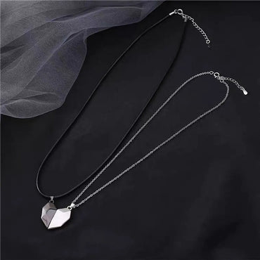 Fashion Heart Shape Alloy Plating Unisex Pendant Necklace 1 Set