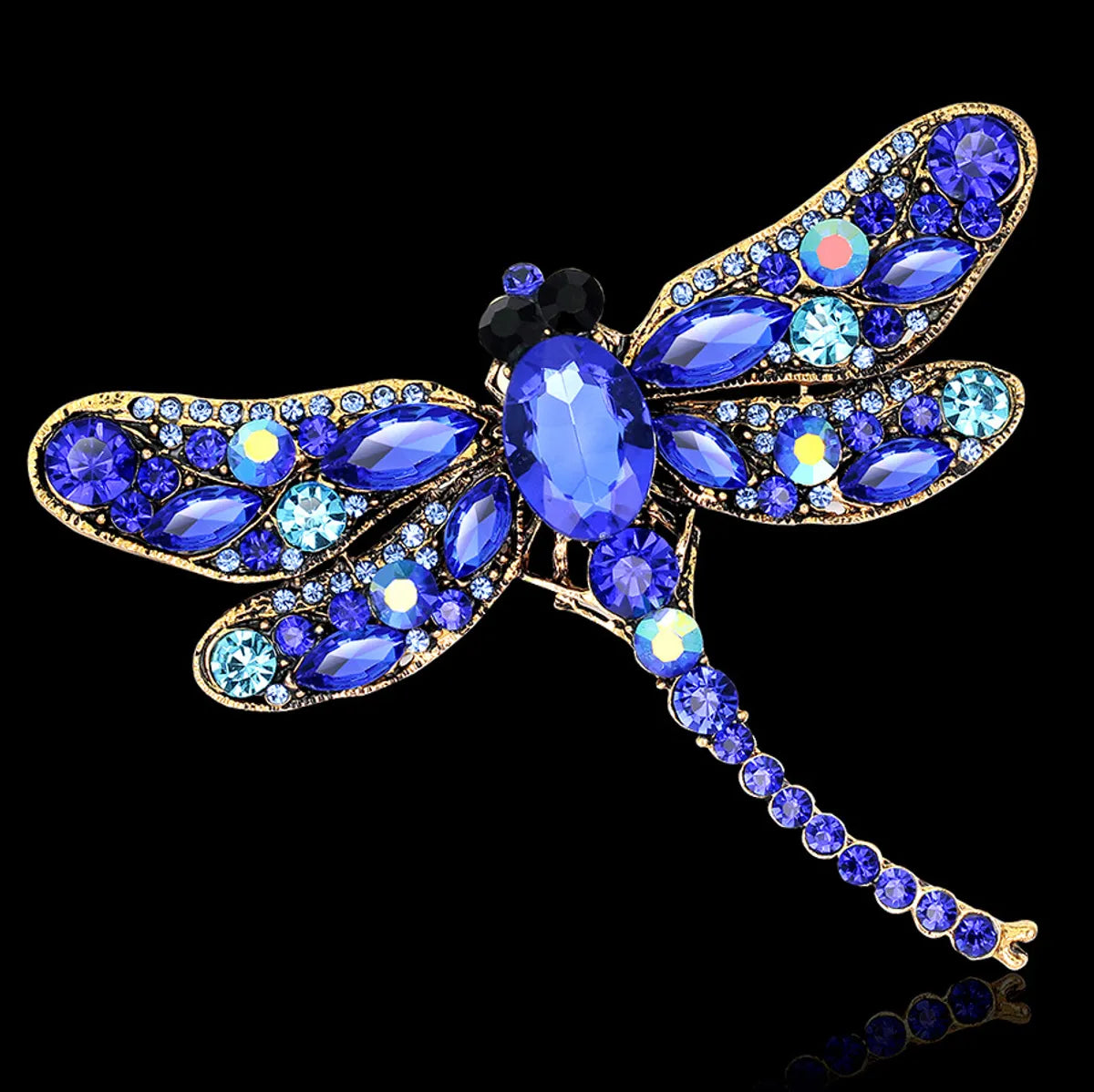 Fashion Insect Alloy Rhinestones Women'S Brooches