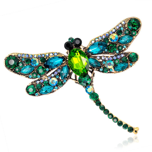 Fashion Insect Alloy Rhinestones Women'S Brooches