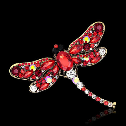 Fashion Insect Alloy Rhinestones Women'S Brooches