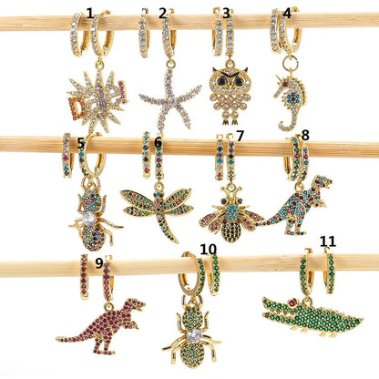 Fashion Insect Animal Earrings