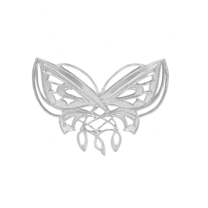 Fashion Insect Butterfly Alloy Metal Spray Paint Enamel Artificial Pearls Rhinestones Unisex Brooches Collar Pin