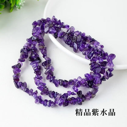 1 Piece Circumference Is About 80cm Crystal Irregular Beads