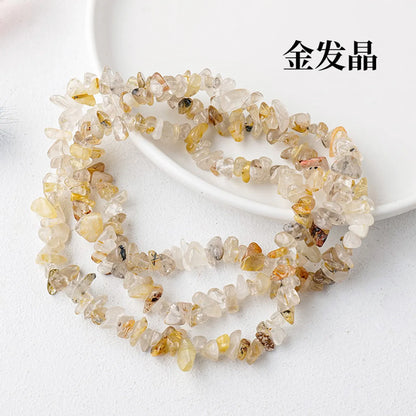 1 Piece Circumference Is About 80cm Crystal Irregular Beads