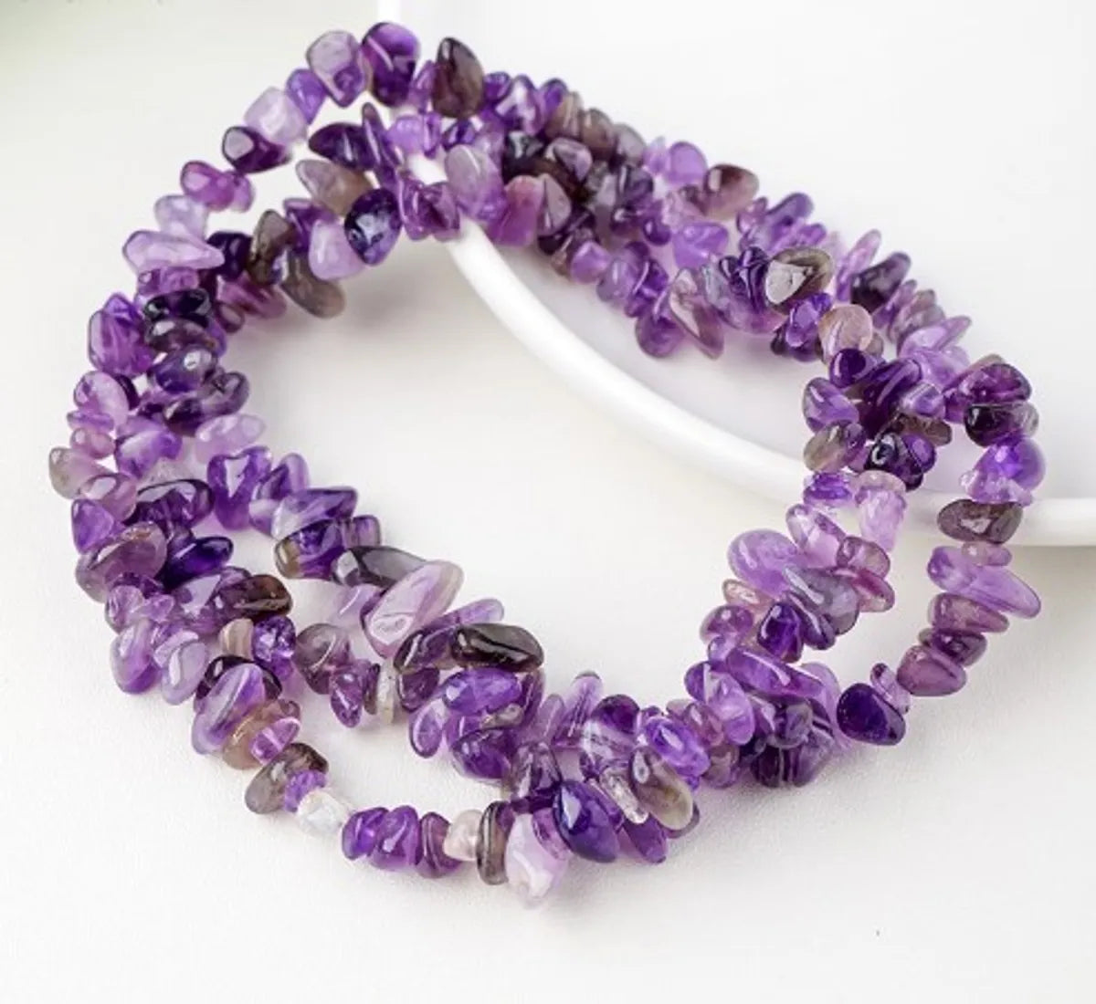 1 Piece Circumference Is About 80cm Crystal Irregular Beads