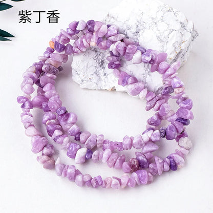 1 Piece Circumference Is About 80cm Crystal Irregular Beads