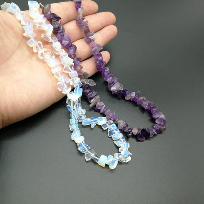 Fashion Irregular Natural Stone Handmade Bracelets Necklace