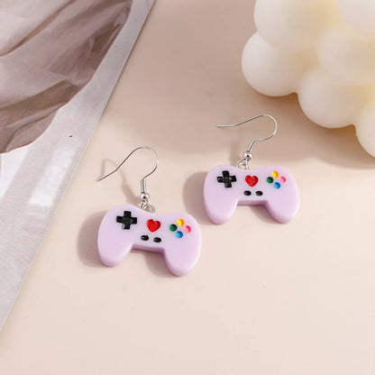 Fashion Jewelry Game Console Pendant Resin Earrings