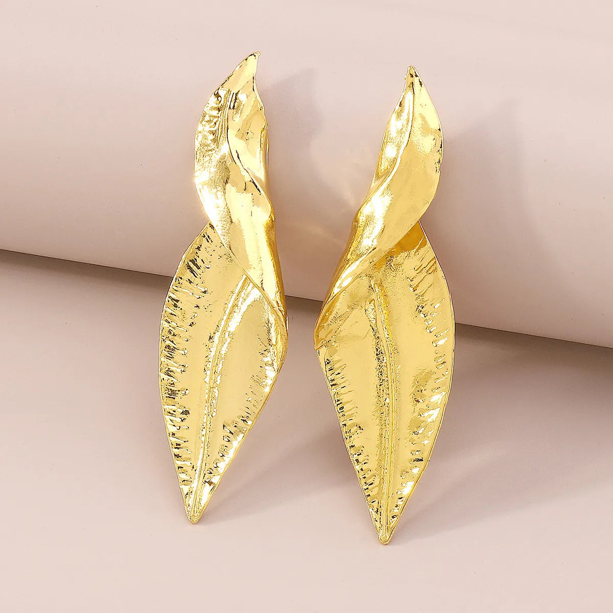 Fashion Leaves Alloy Plating Women's Drop Earrings 1 Pair