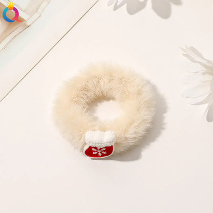 Fashion Letter Cloth Handmade Hair Tie 1 Piece