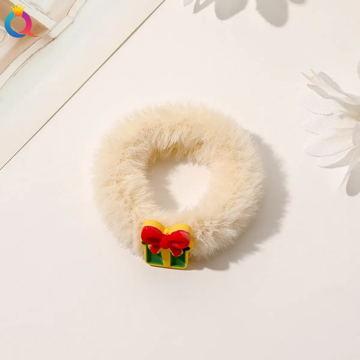 Fashion Letter Cloth Handmade Hair Tie 1 Piece