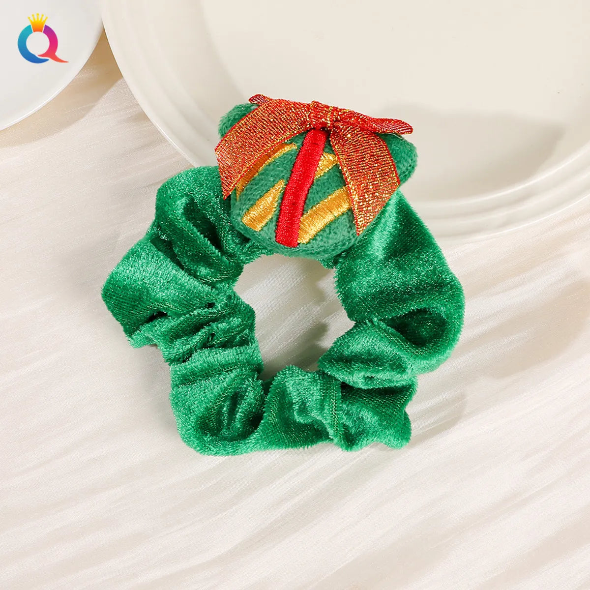 Fashion Letter Cloth Handmade Hair Tie 1 Piece