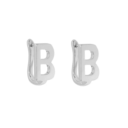 Fashion Letter Copper Earrings Plating Copper Earrings