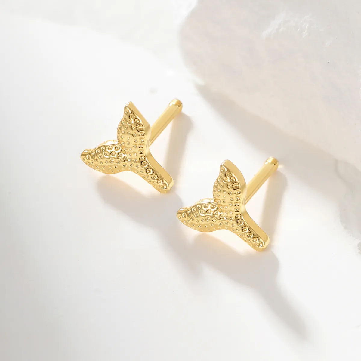 Fashion Letter Crown Dragonfly Stainless Steel Plating Ear Studs 1 Pair