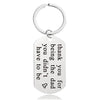 Fashion Letter Metal Printing Keychain 1 Piece