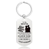 Fashion Letter Metal Printing Keychain 1 Piece