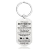 Fashion Letter Metal Printing Keychain 1 Piece